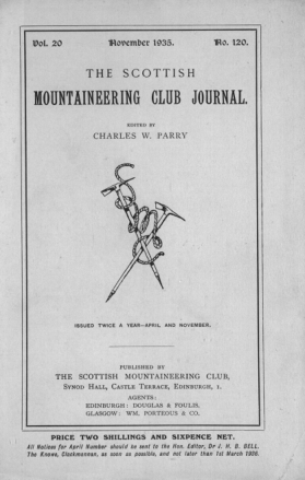 SMCJ Number 120 - Vol 20 - Nov 1935 cover